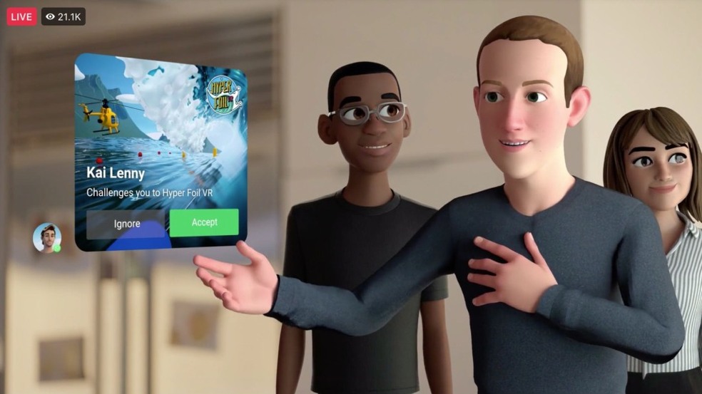 Facebook anuncia nova parceria para tecnologia de realidade virtual Facebook anuncia nova parceria para tecnologia de realidade virtual